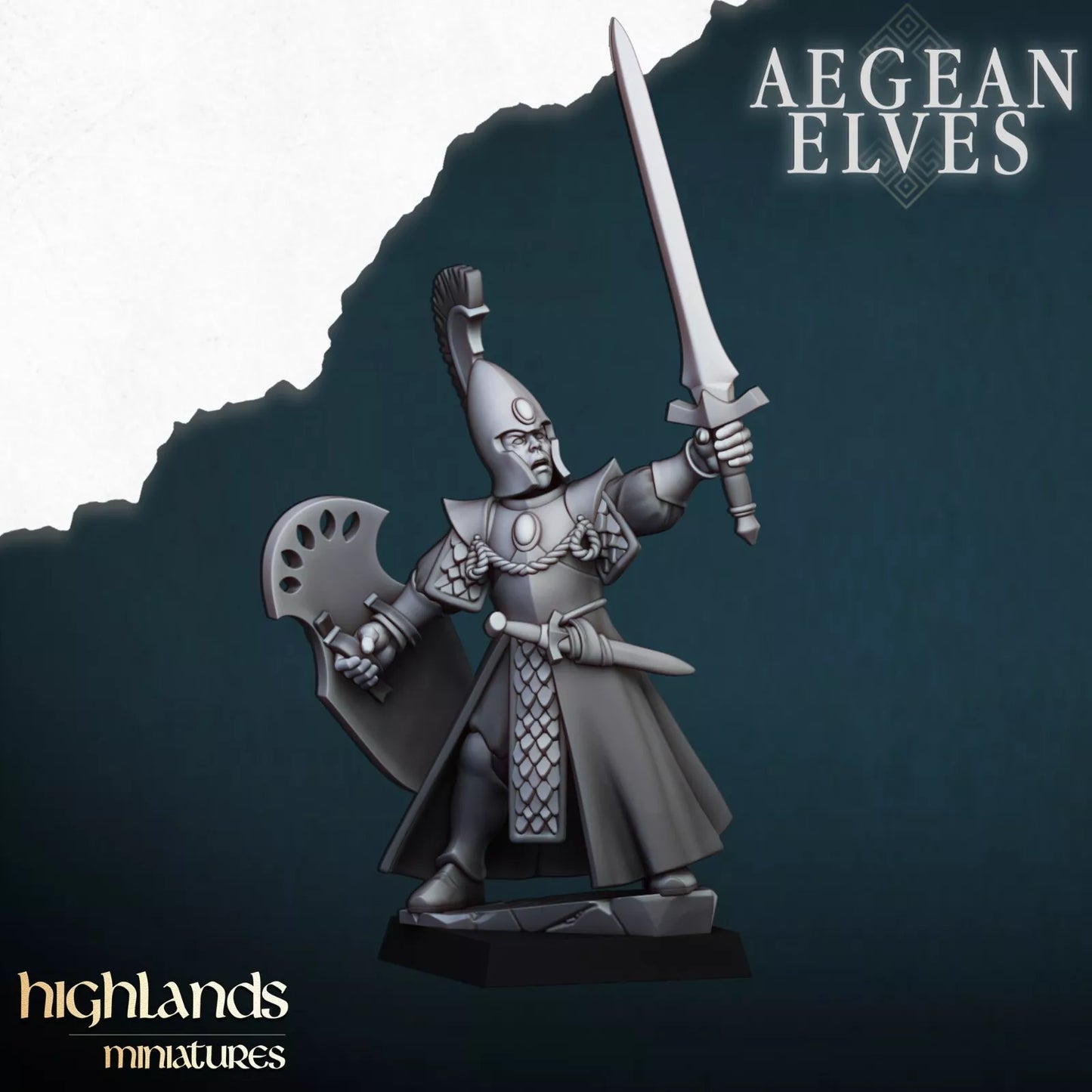 High Elf Spearmen | Compatible with OW, WFB, AOF, and More