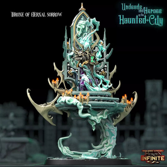 Throne of Eternal Sorrow - The Haunted City | Compatible with Tabletop Wargames