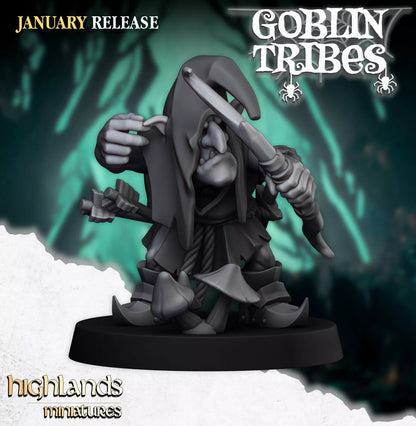 Fantasy Wargaming Swamp Goblins w/Bows | Compatible with OW, WFB, AOF, and More