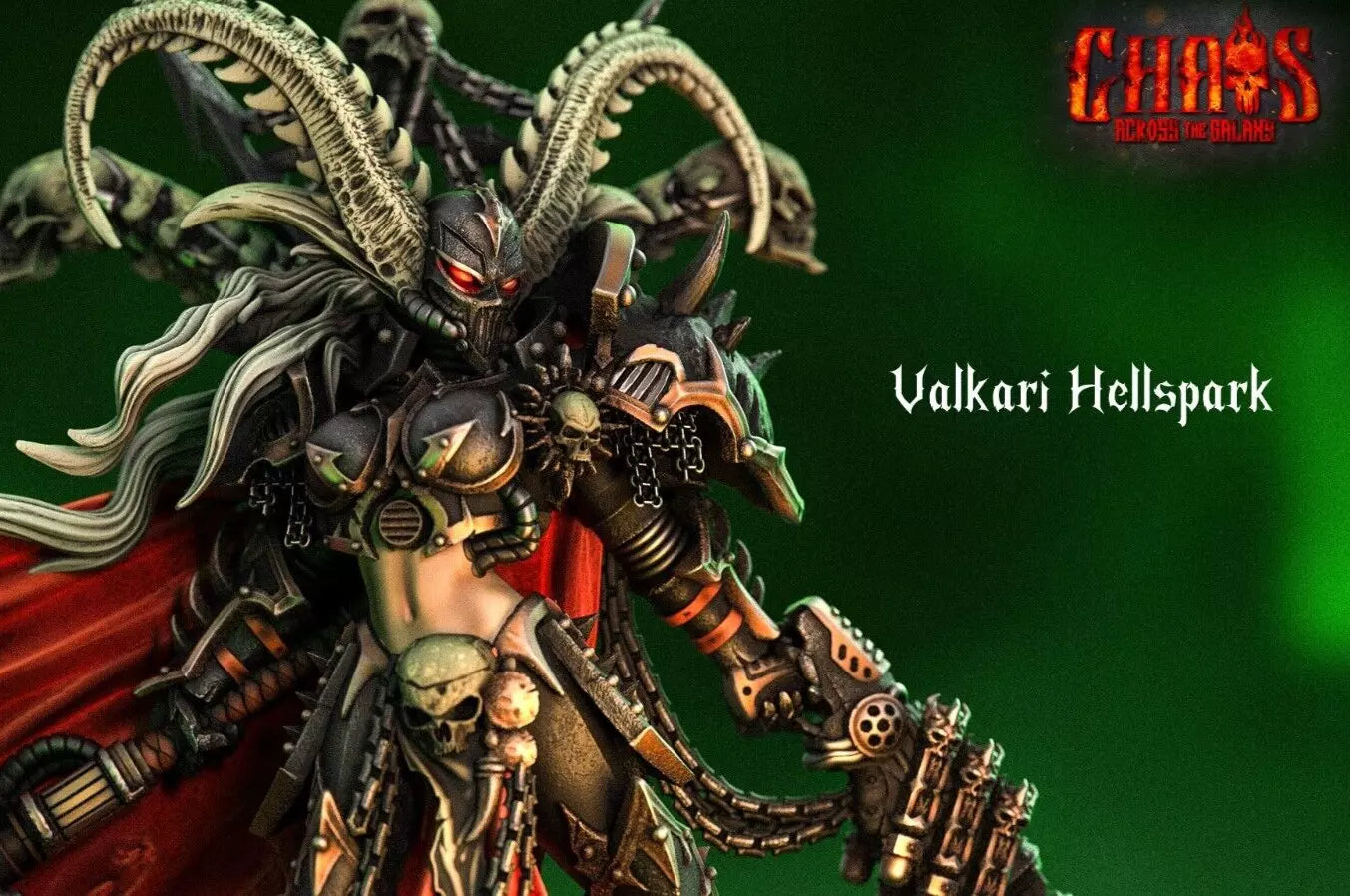 Valkari Hellspark - Chaos Across the Galaxy | Compatible with Tabletop Wargames