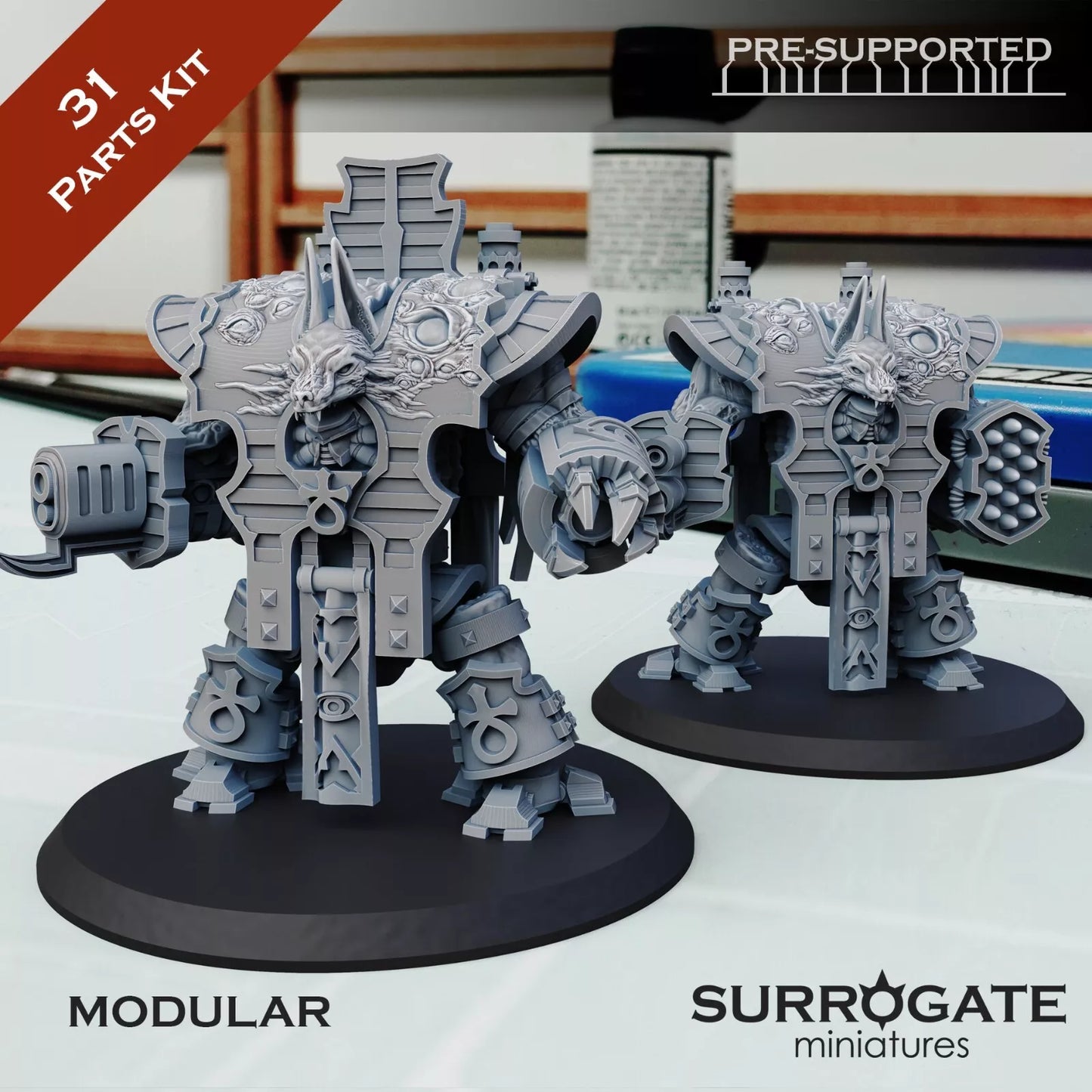 Feral Sarcophagus - Surrogate Miniatures | 1 Model w/Multiple Options