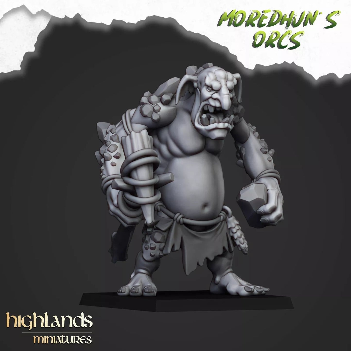 Fantasy Wargaming Orc Cave Trolls | Compatible with OW, WFB, AOF, and More