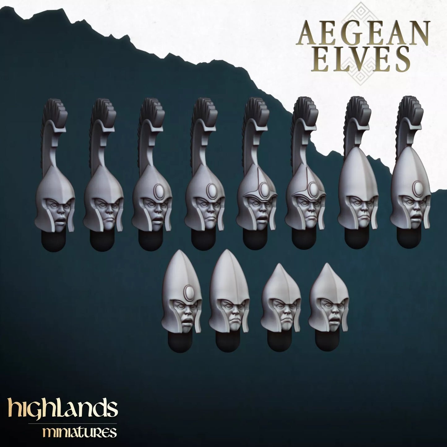 High Elf Spearmen | Compatible with OW, WFB, AOF, and More