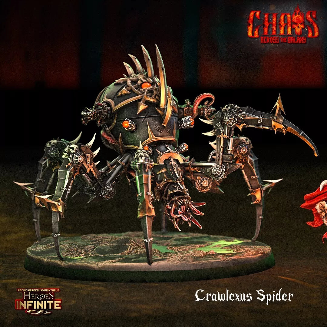 Crawlexus Spider - Chaos Across the Galaxy | Compatible with Tabletop Wargames