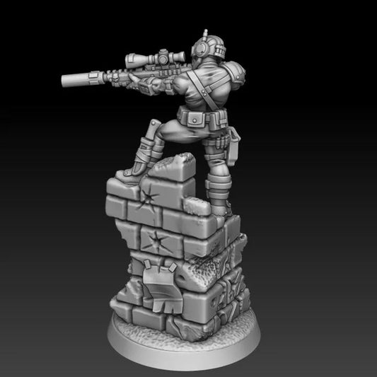 Vindicator Imperial Sniper Assassin Kit A | For Sci-Fi Tabletop Games