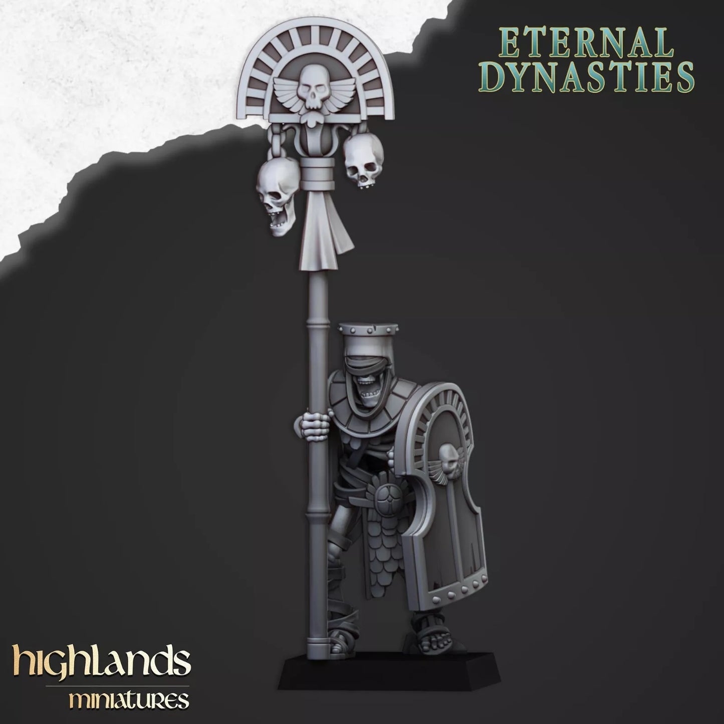 Ancient Halberd Guard | Compatible with OW, WFB, AOF, and More