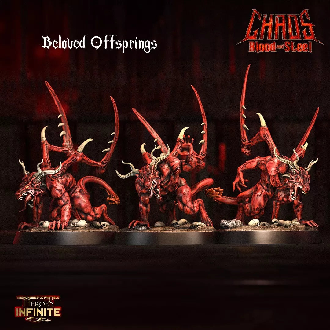 Chaos Blood and Steel: Beloved Offsprings – Daemonic Beasts of Chaos