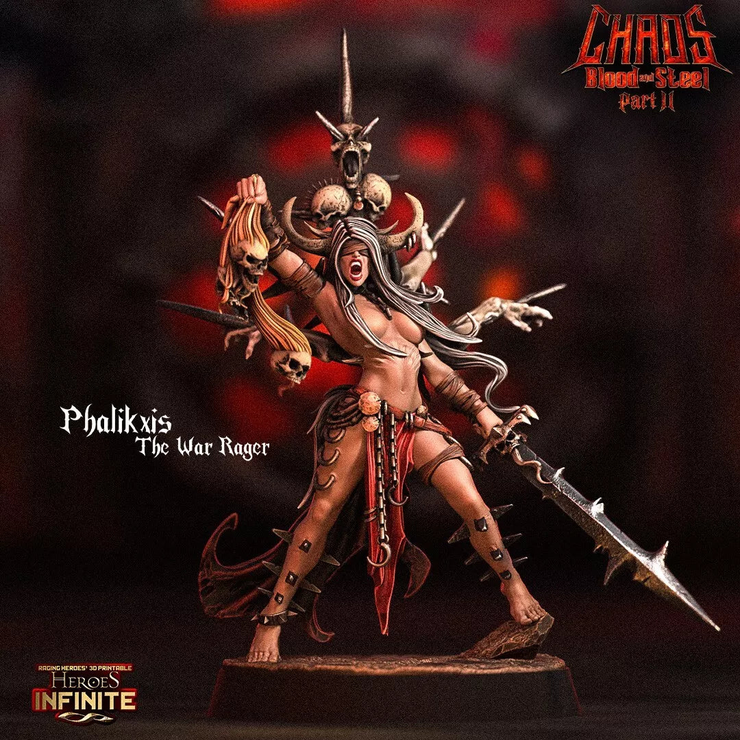 Phalikxis the War Rager - Chaos Blood and Steel Collection