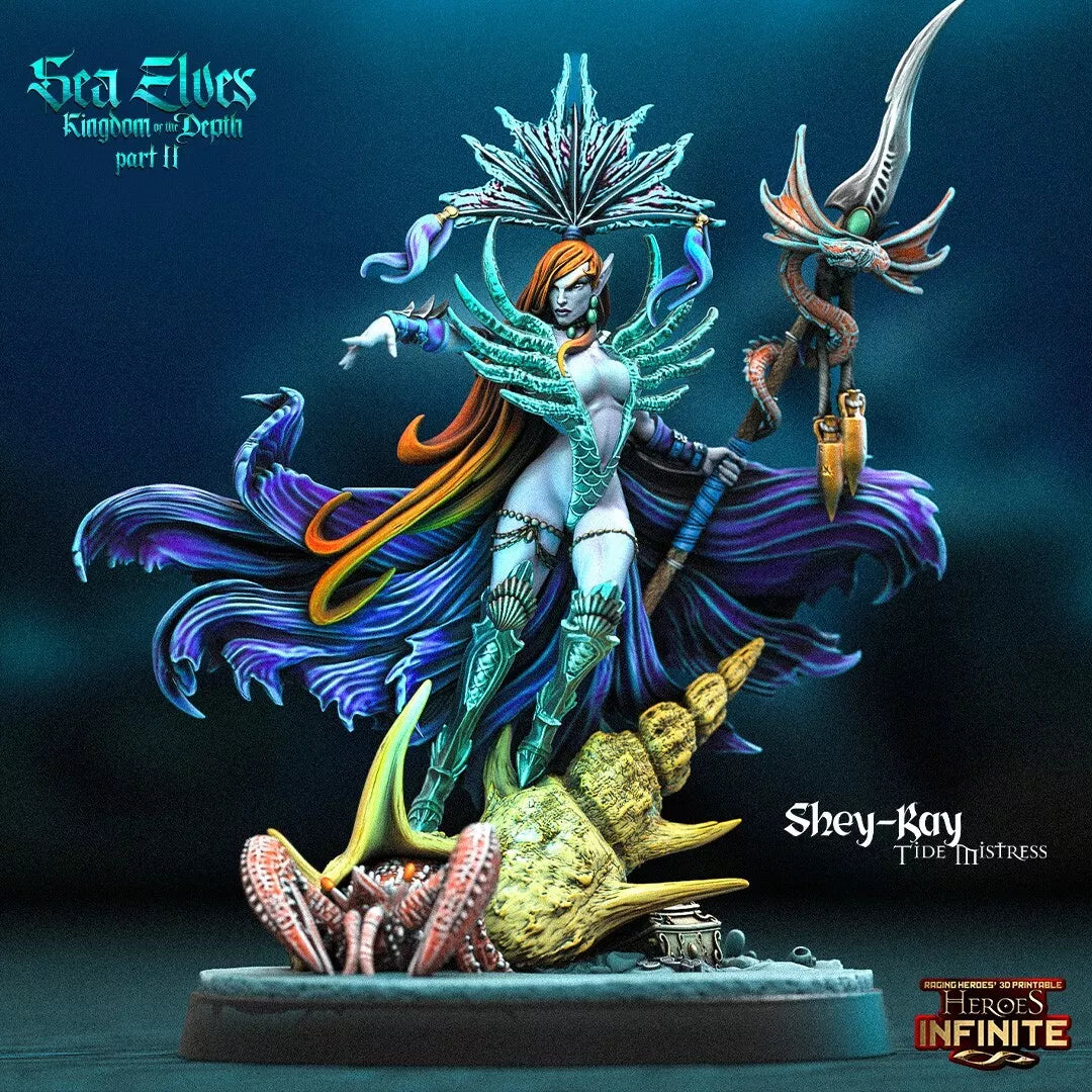 Shey-Ray, Tide Mistress - Sea Elves Collection