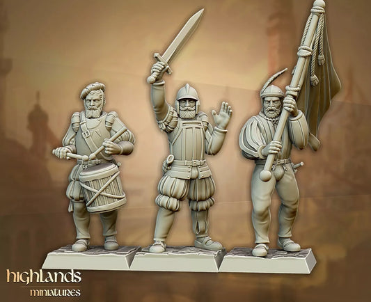 Sunland Imperial Swordsmen Unit | Compatible with OW, WFB, AOF, and More