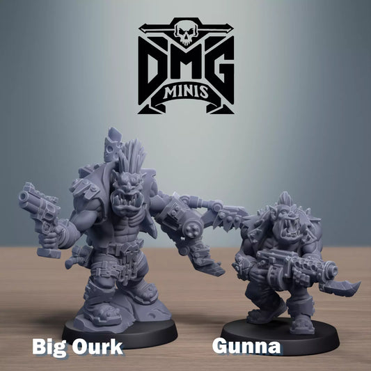 AAARRGGG Ork Beastly Boiz | Compatible with W40K/WG/SF