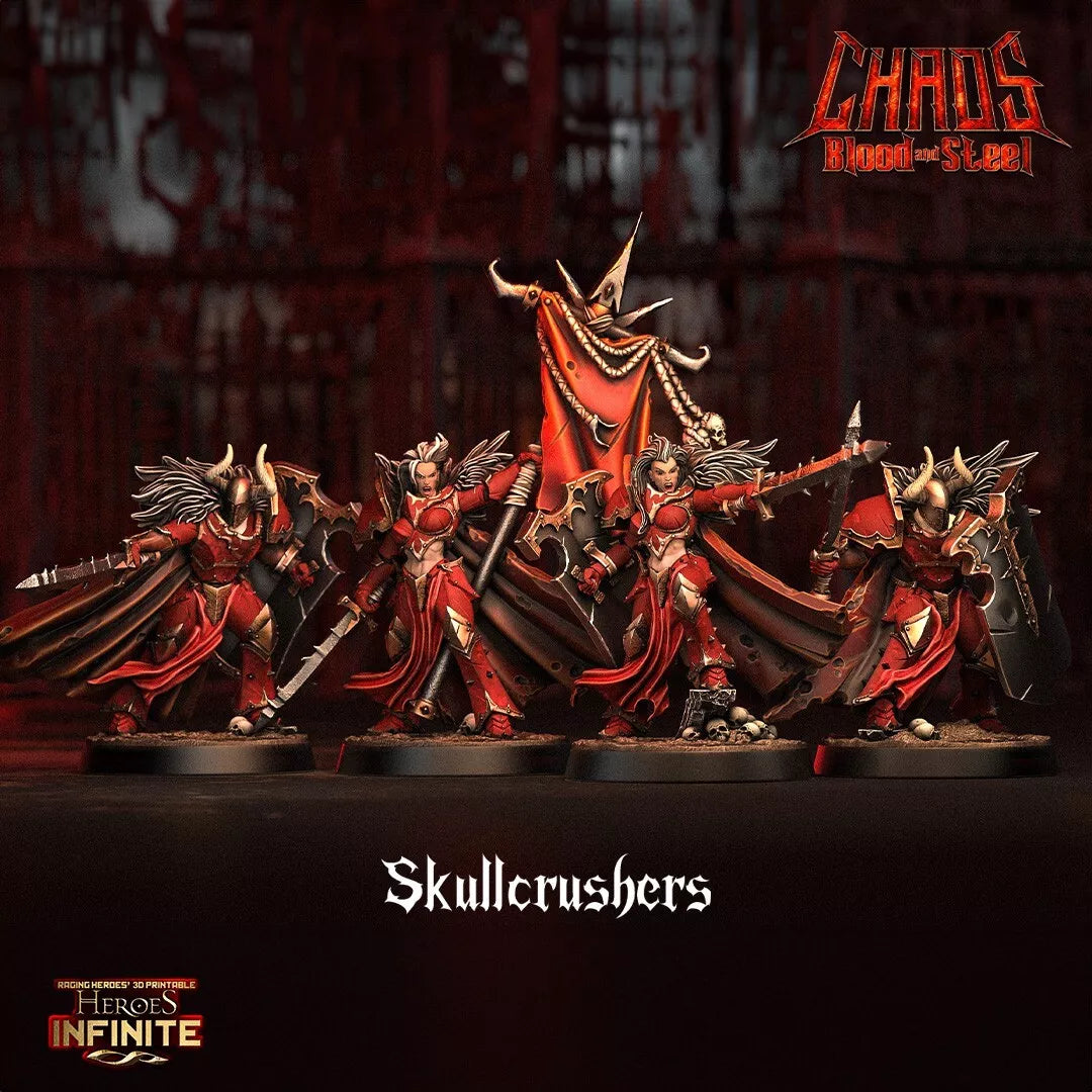 Chaos Blood and Steel: Skullcrushers – Elite Warriors of Wrath