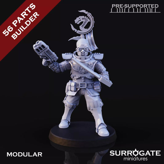 Biohackers Bio Fodder, Surrogate Miniatures | 5 Man Squad