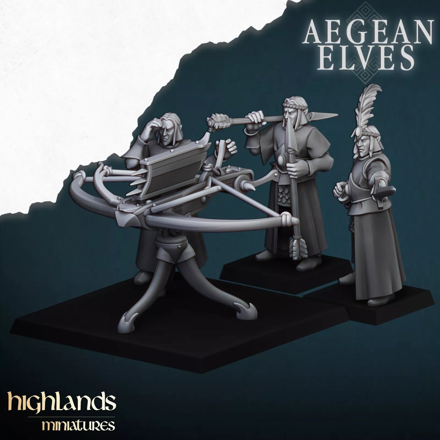 High Elf Ballista | Compatible with OW, WFB, AOF, and More