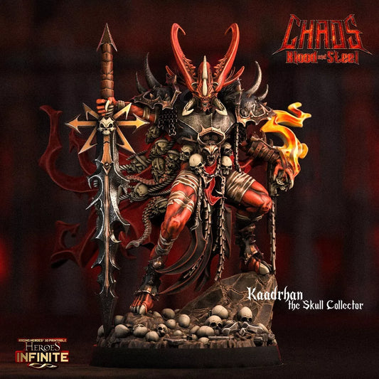 Kaadrhan the Skull Collector - Champion of Chaos
