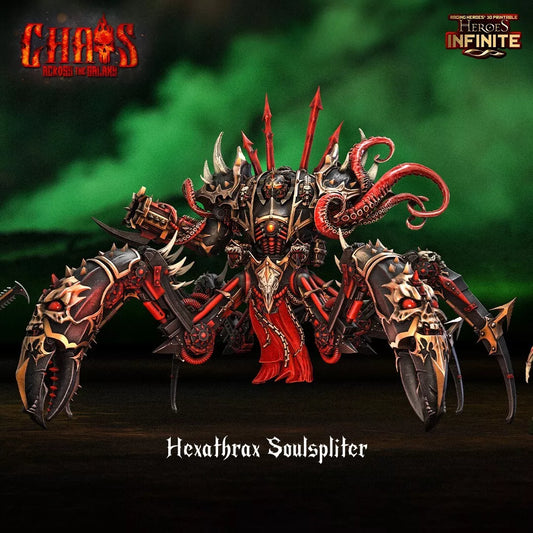 Hexathrax Soulsplitter - Chaos Across the Galaxy | Compatible with Tabletop Wargames