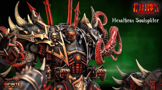 Hexathrax Soulsplitter - Chaos Across the Galaxy | Compatible with Tabletop Wargames