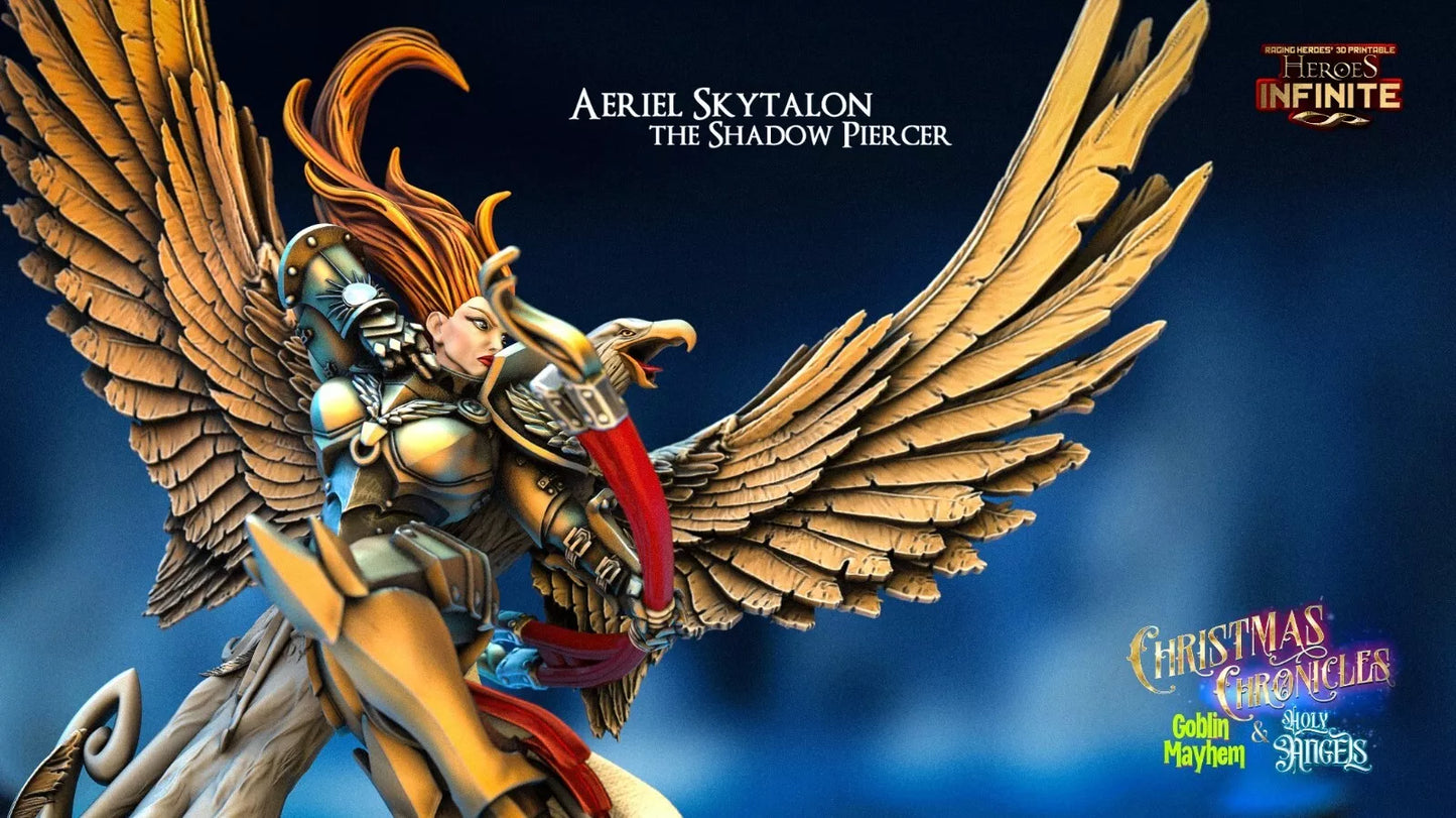 Aeriel Skytalon, the Shadow Piercer - Christmas Chronicles Holy Angels | Compatible with Tabletop Wargames