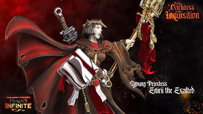 Young Priestess Enirii the Exalted - Grim Darkness | Compatible with Tabletop Wargames