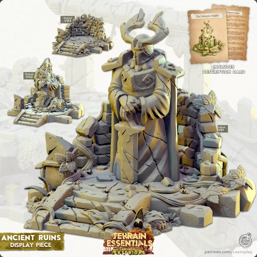 Terrain Essentials - Ancient Ruins Display | For D&D Campaigns & Tabletop Games