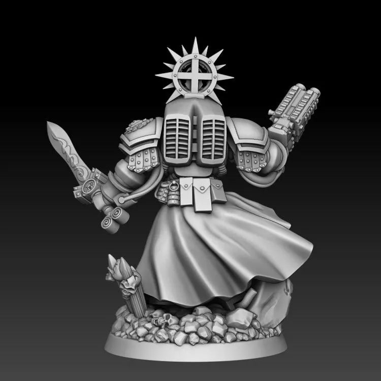 Sons of Spartania - Heavy Assault HQ Captain | For Tabletop Wargames