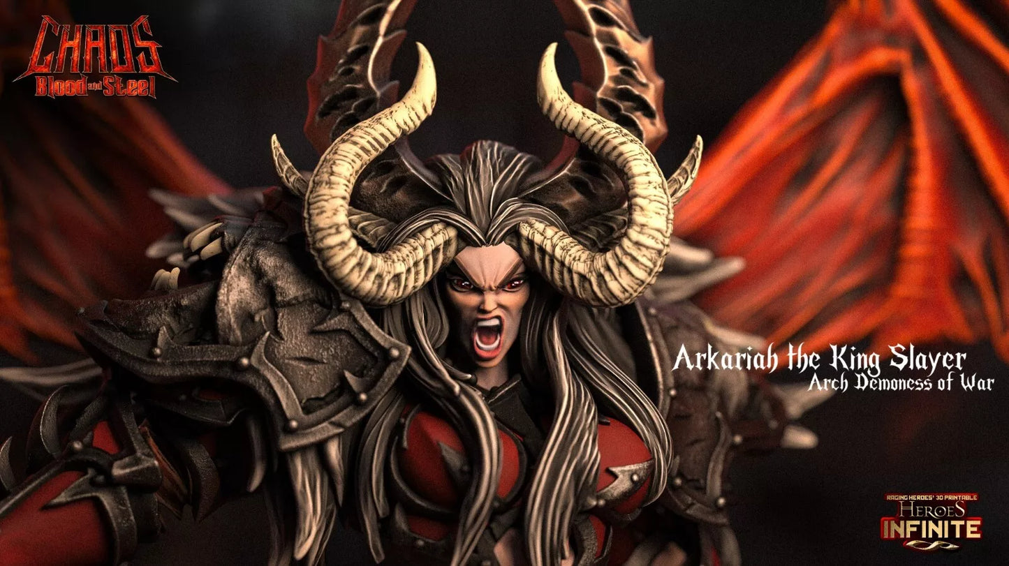 Arkariah the King Slayer - Arch Demoness of War