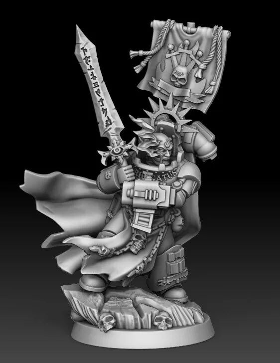 Swordkeeper of the Purificatus - Brother Corvus | For Tabletop Wargames