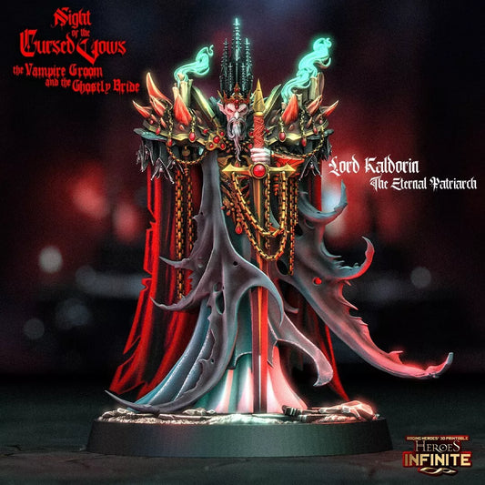 Lady Kaldorin, The Eternal Patriarch - Night of the Cursed Vows | Compatible with Tabletop Wargames