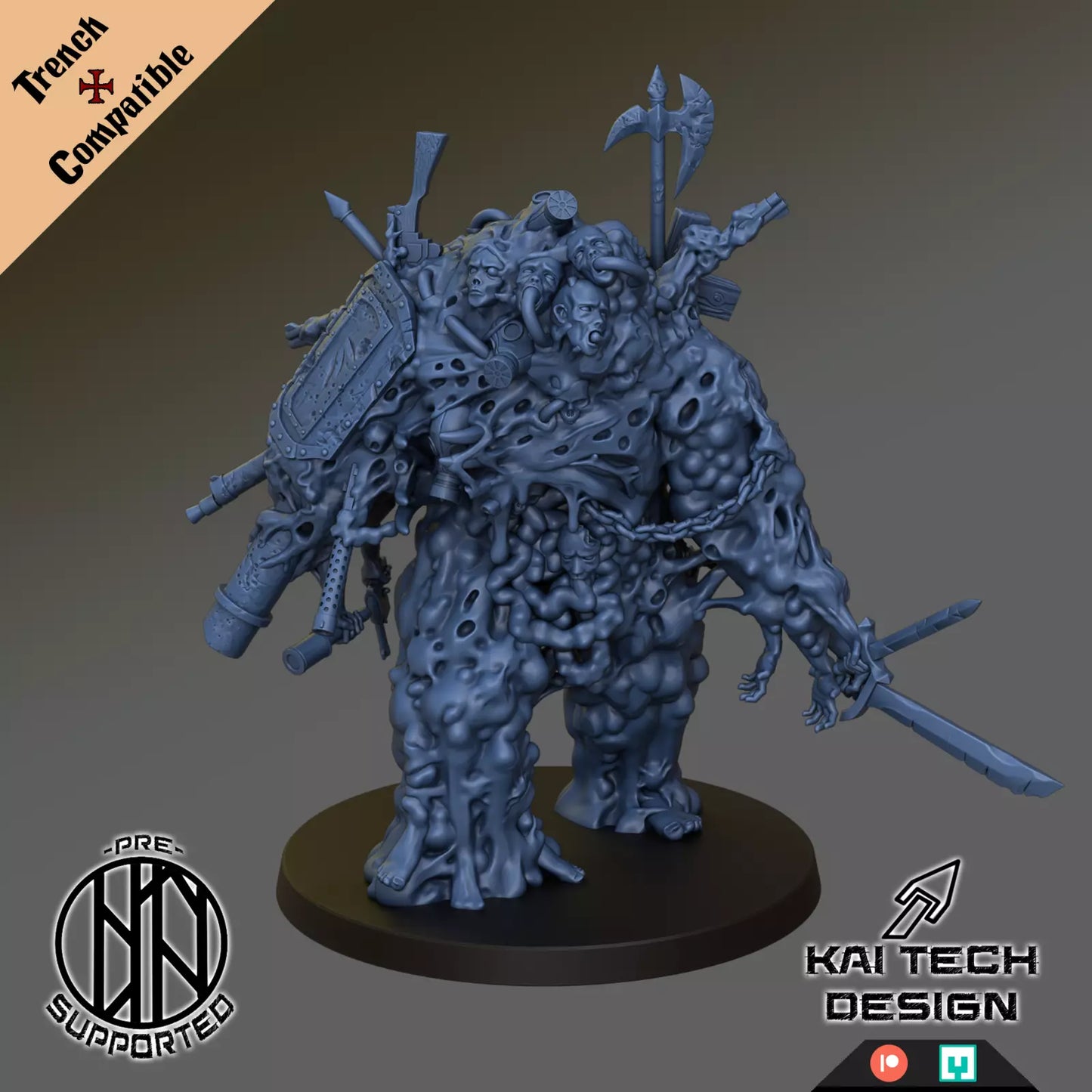 Grail Abominant - Trench Warband Miniatures | Compatible with Tabletop Wargames