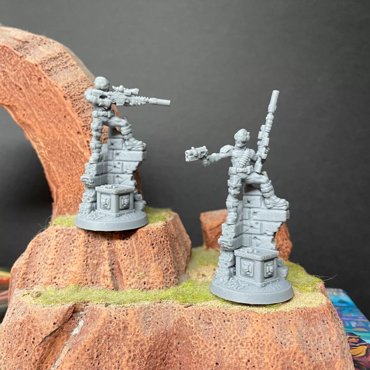 Vindicator Imperial Sniper Assassin Kit B | For Sci-Fi Tabletop Games