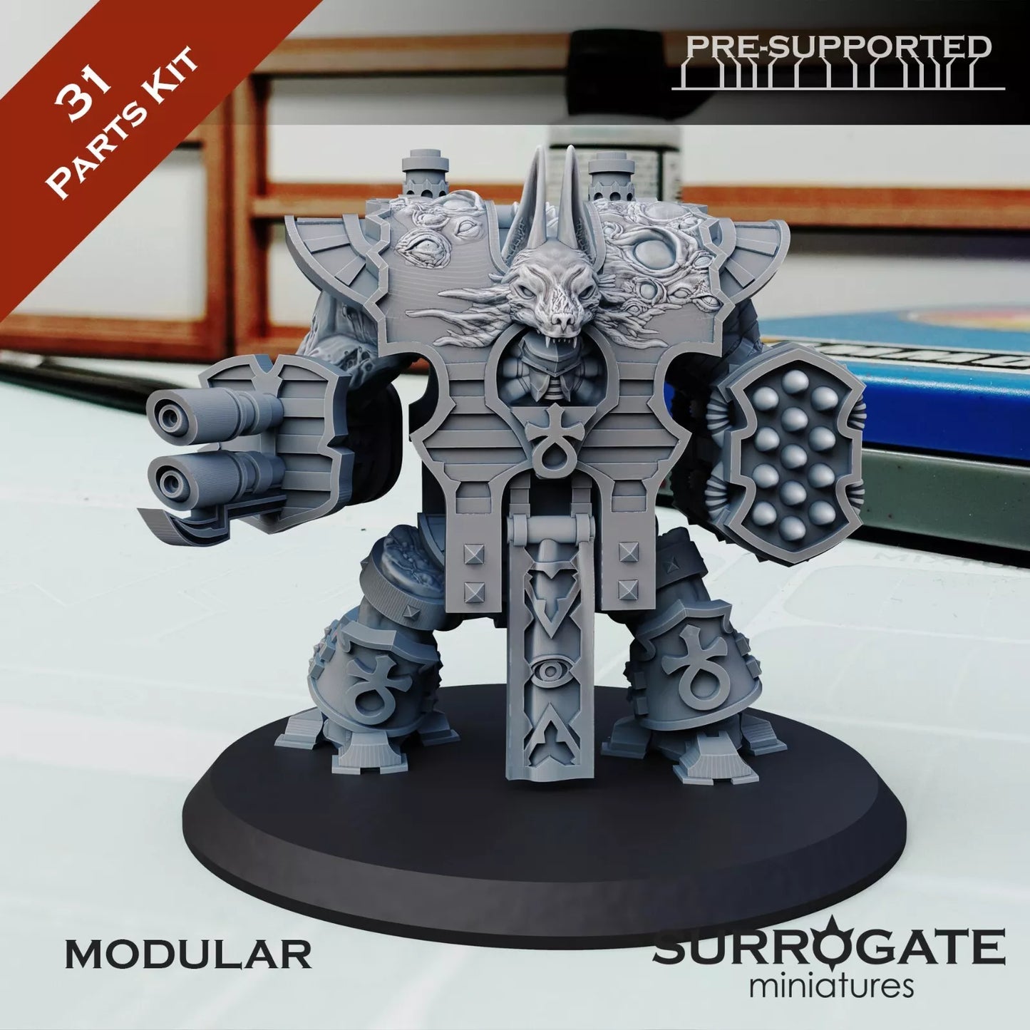 Feral Sarcophagus - Surrogate Miniatures | 1 Model w/Multiple Options