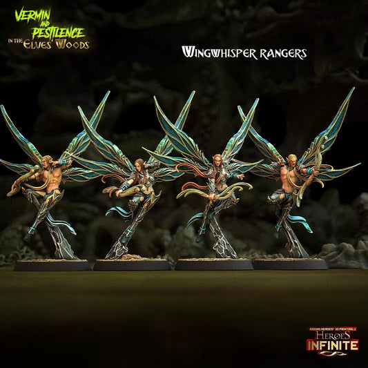 Wingwhisper Rangers, Guardians of the Verdant Realms - Vermin and Pestilence | Compatible with Tabletop Wargames