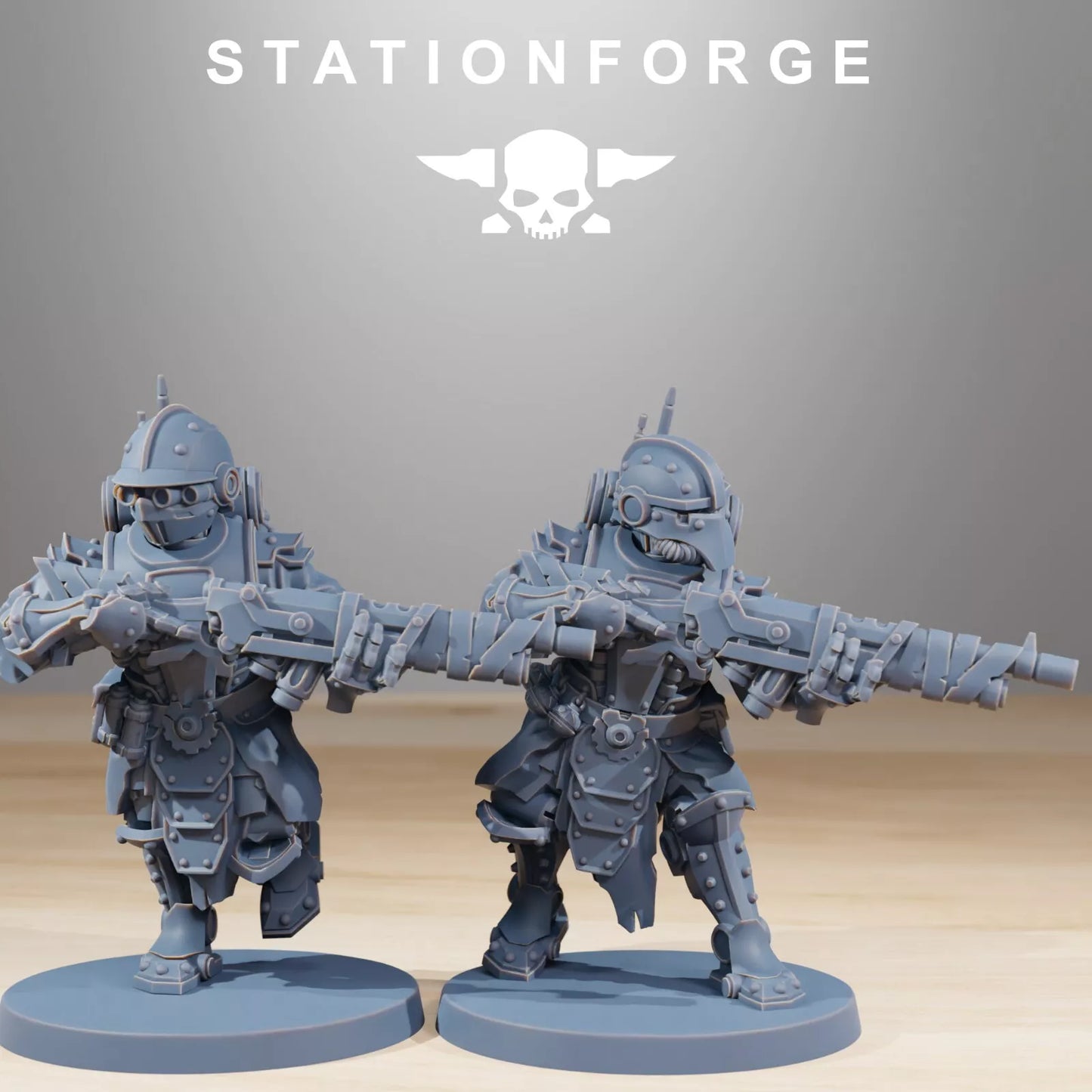 Frontliners Infantry, 10 Man Squad | Compatible with W40K/WG/SF