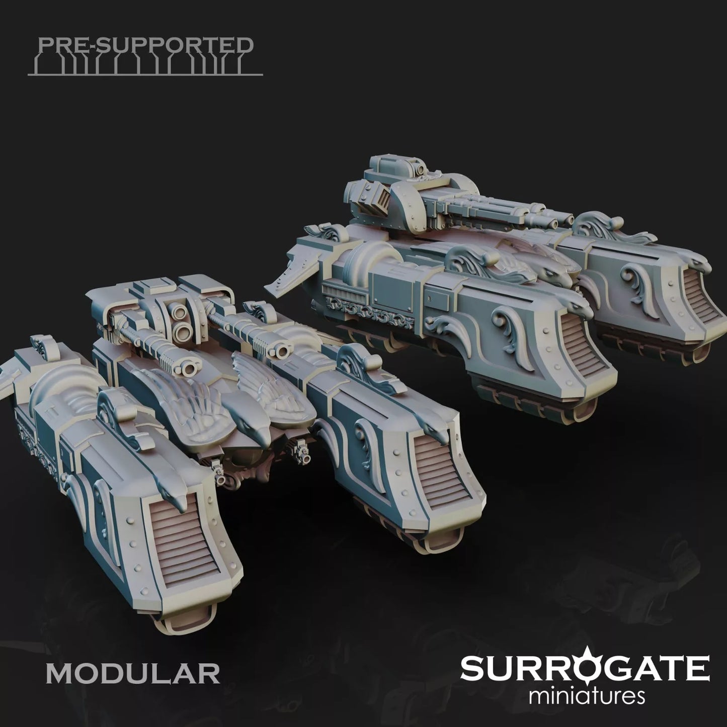 Claudius Tank, Surrogate Miniatures | All Weapon Options