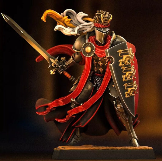 The Gilded Defenders, Knights on Foot - Necropolis Sands | Compatible with Tabletop Wargames