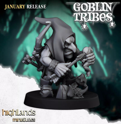 Fantasy Wargaming Swamp Goblins w/Bows | Compatible with OW, WFB, AOF, and More