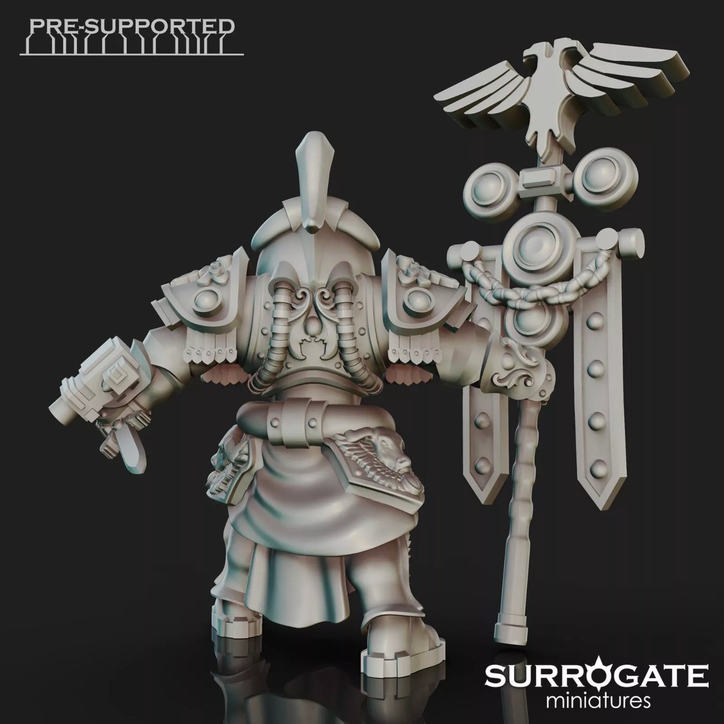 Cletus "The Immovable" Praefectus of the Evocati, Surrogate Miniatures | 1 Unit