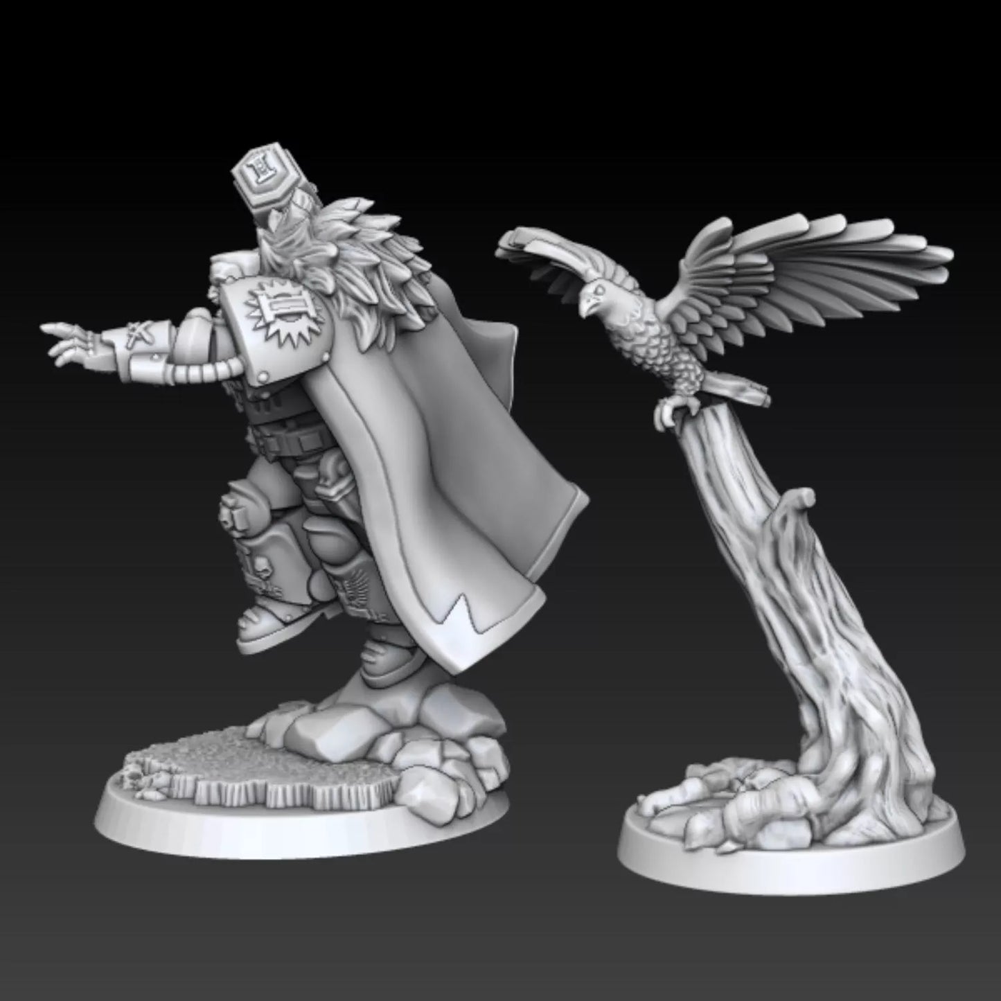 Inquisition Inquisitor in Heavy Armor | For Tabletop Wargames