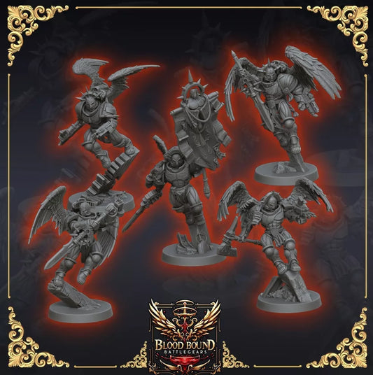 Blood Bound Sanguinary Angels Guard Squad | 5 Man Unit