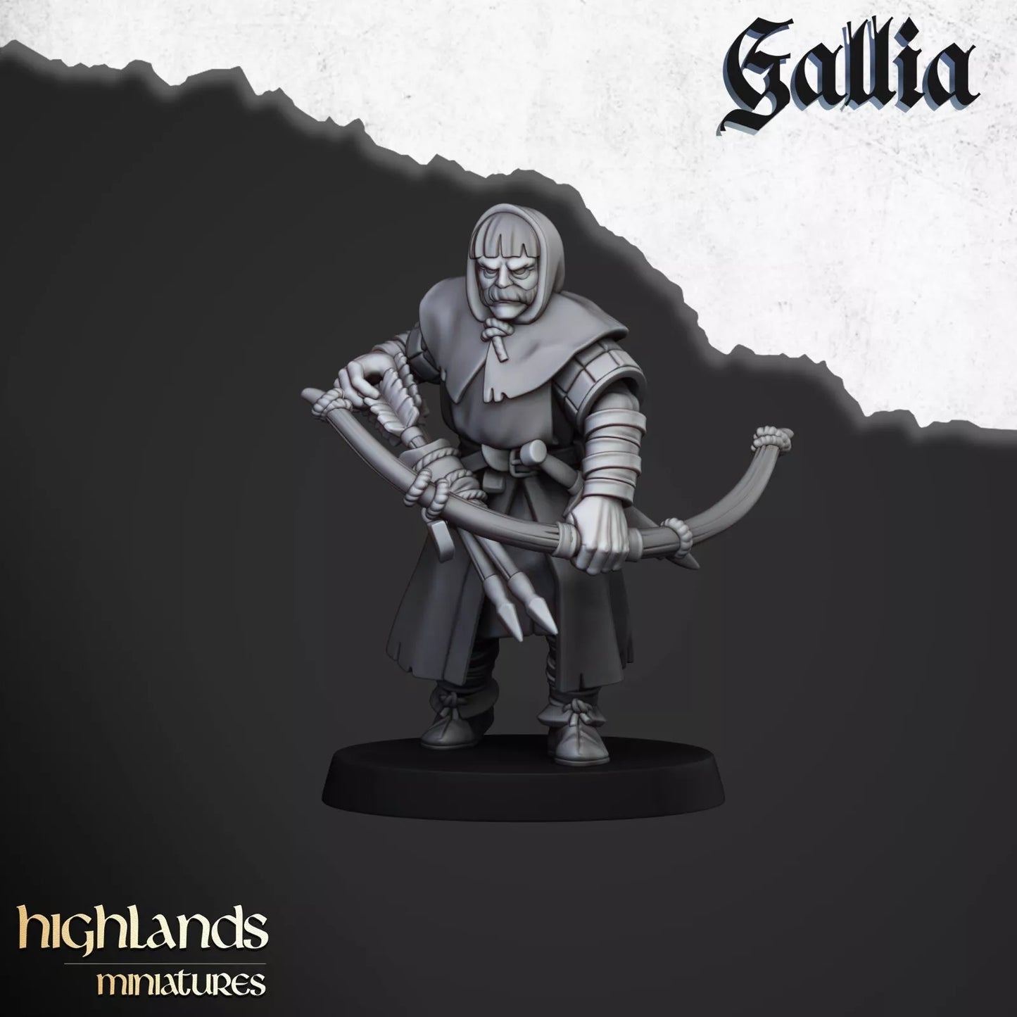 Fantasy Wargaming Gallia Archers | Compatible with OW, WFB, AOF, and More