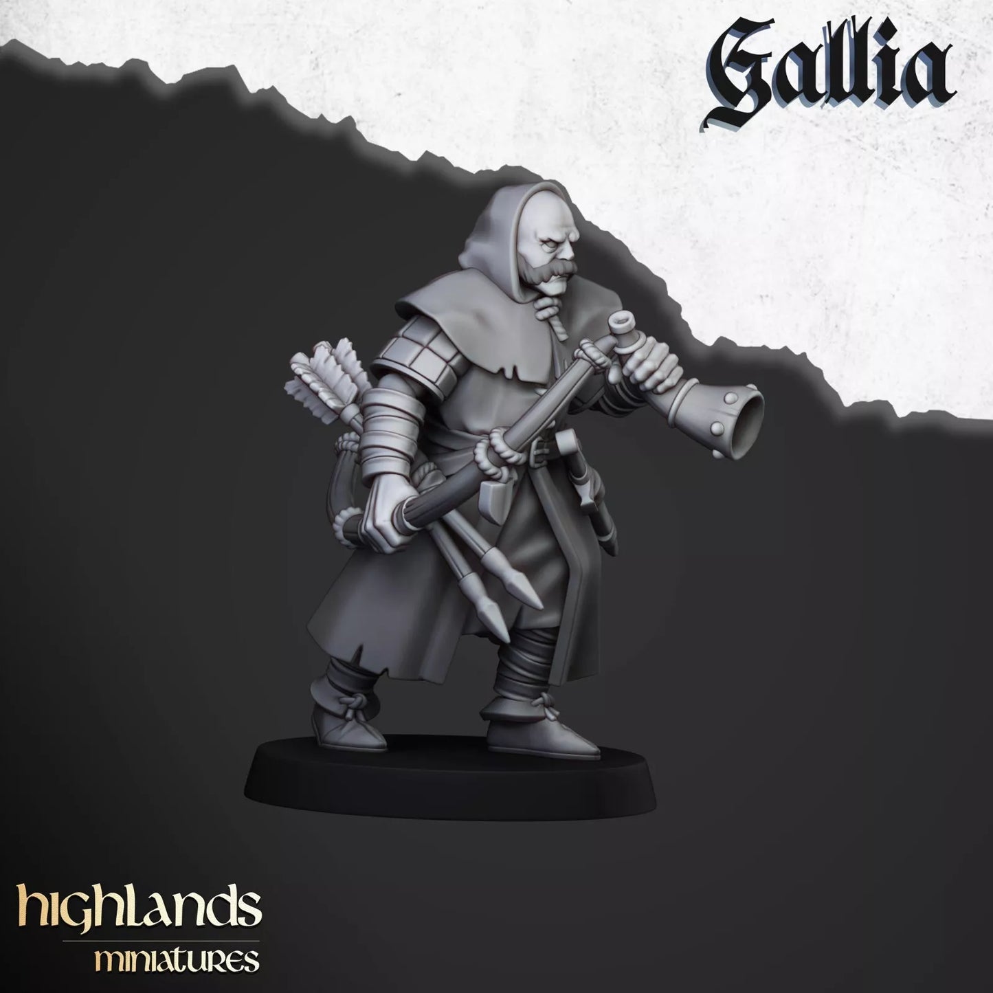 Fantasy Wargaming Gallia Archers | Compatible with OW, WFB, AOF, and More