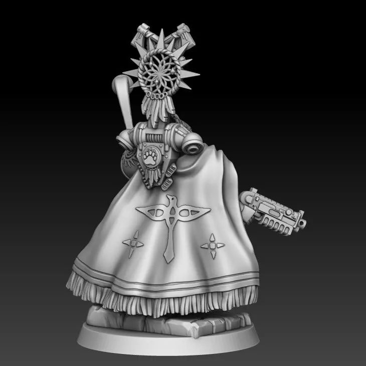 Guardians of the Path - Chaplain | For Tabletop Wargaming