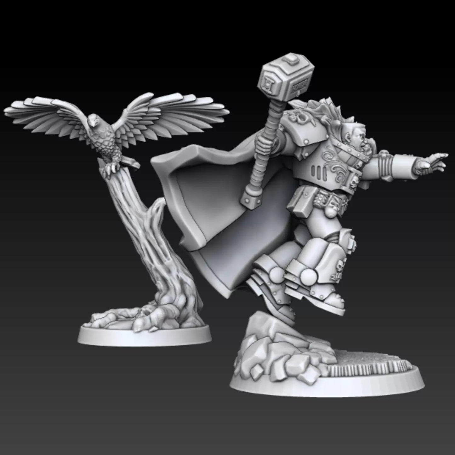 Inquisition Inquisitor in Heavy Armor | For Tabletop Wargames