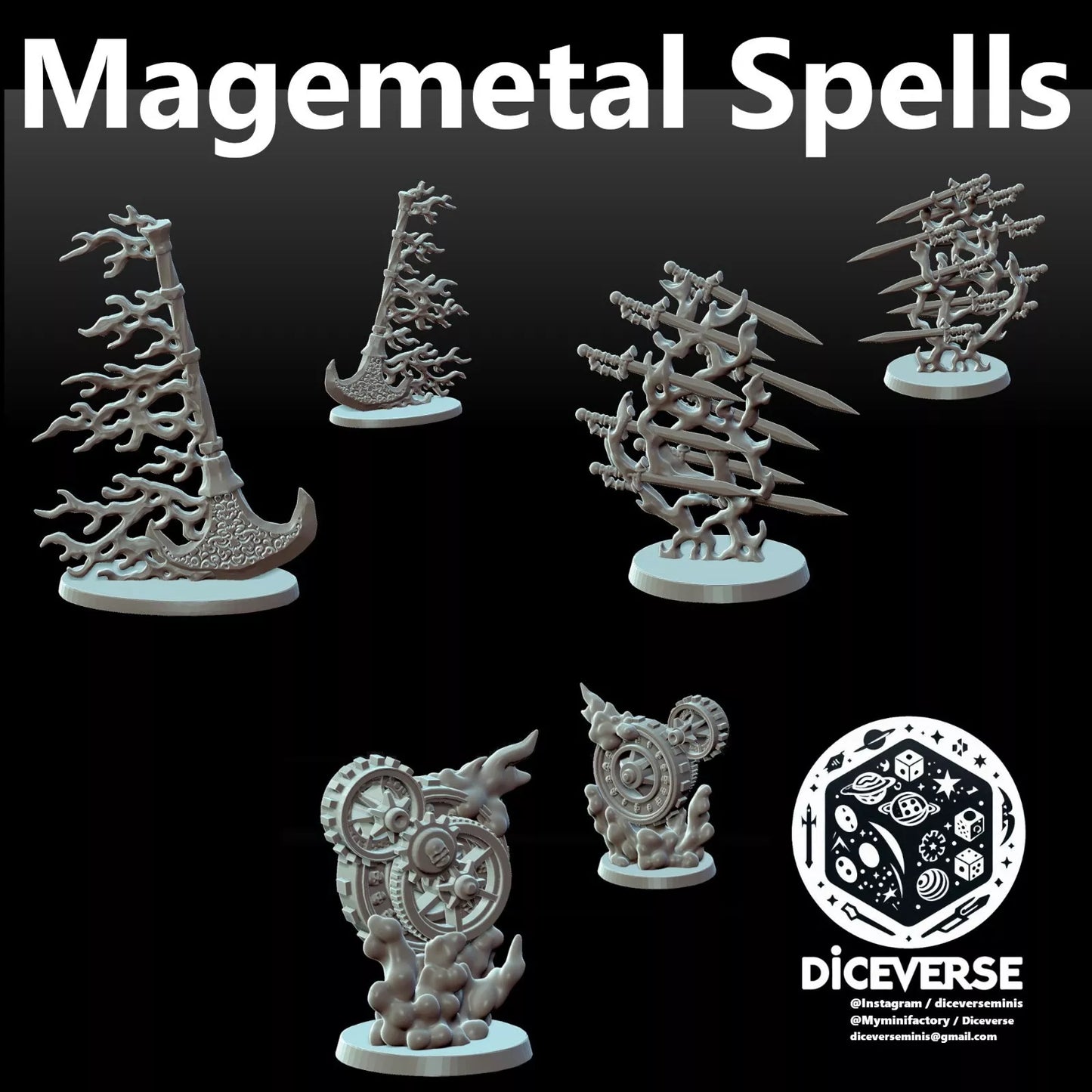 Ultimate Manifestation of Spells - Diceverse | Compatible with OW, WFB, AOF, and More