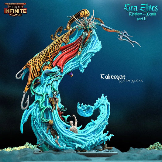 Kalmegon Riptide Avatar - Sea Elves Collection