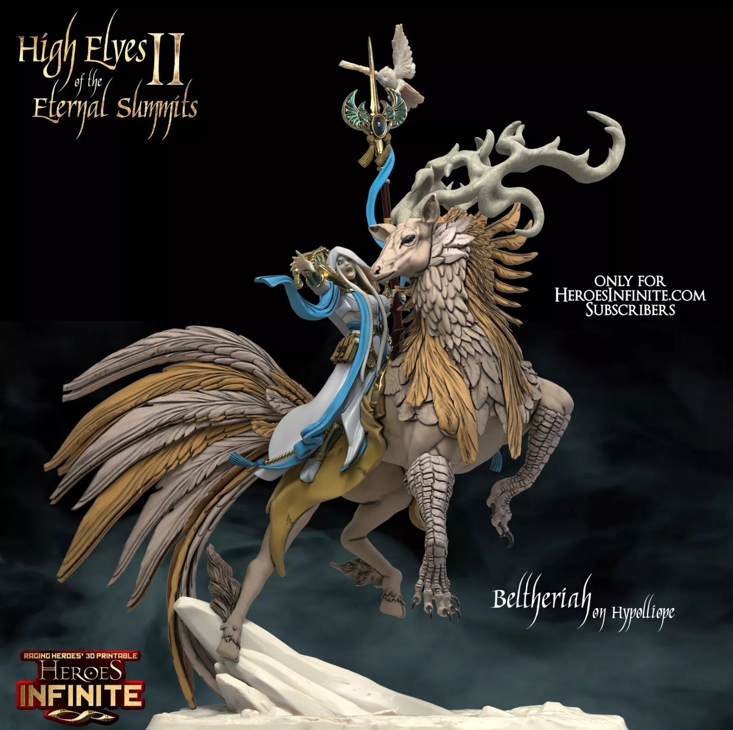 Beltheriah on Hypolliope - Eternal Summits | Compatible with Tabletop Wargames