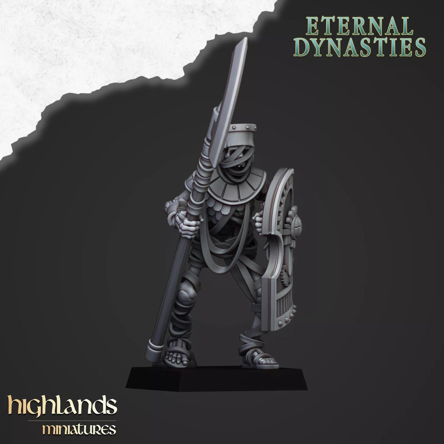 Ancient Halberd Guard | Compatible with OW, WFB, AOF, and More