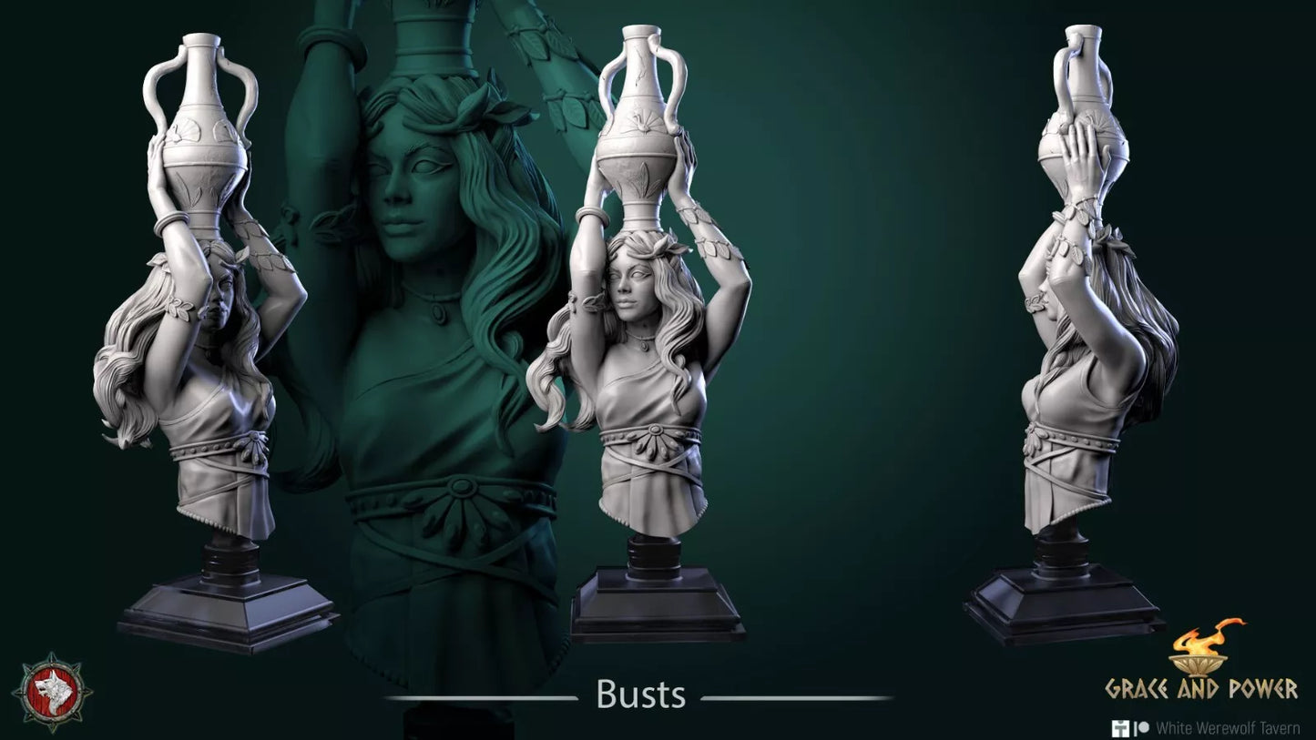 Hetaira | Show Quality Bust for Display