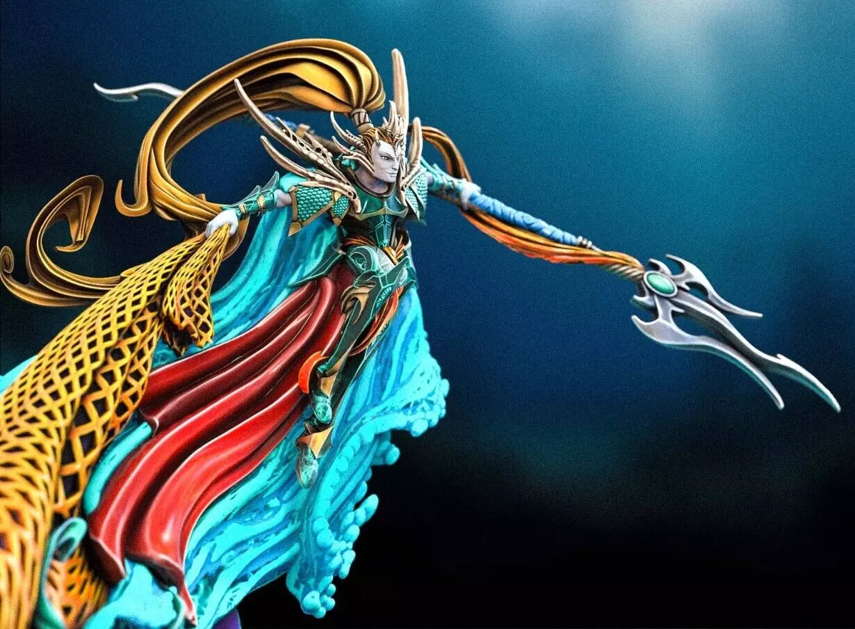 Kalmegon Riptide Avatar - Unmasked Version - Sea Elves Collection