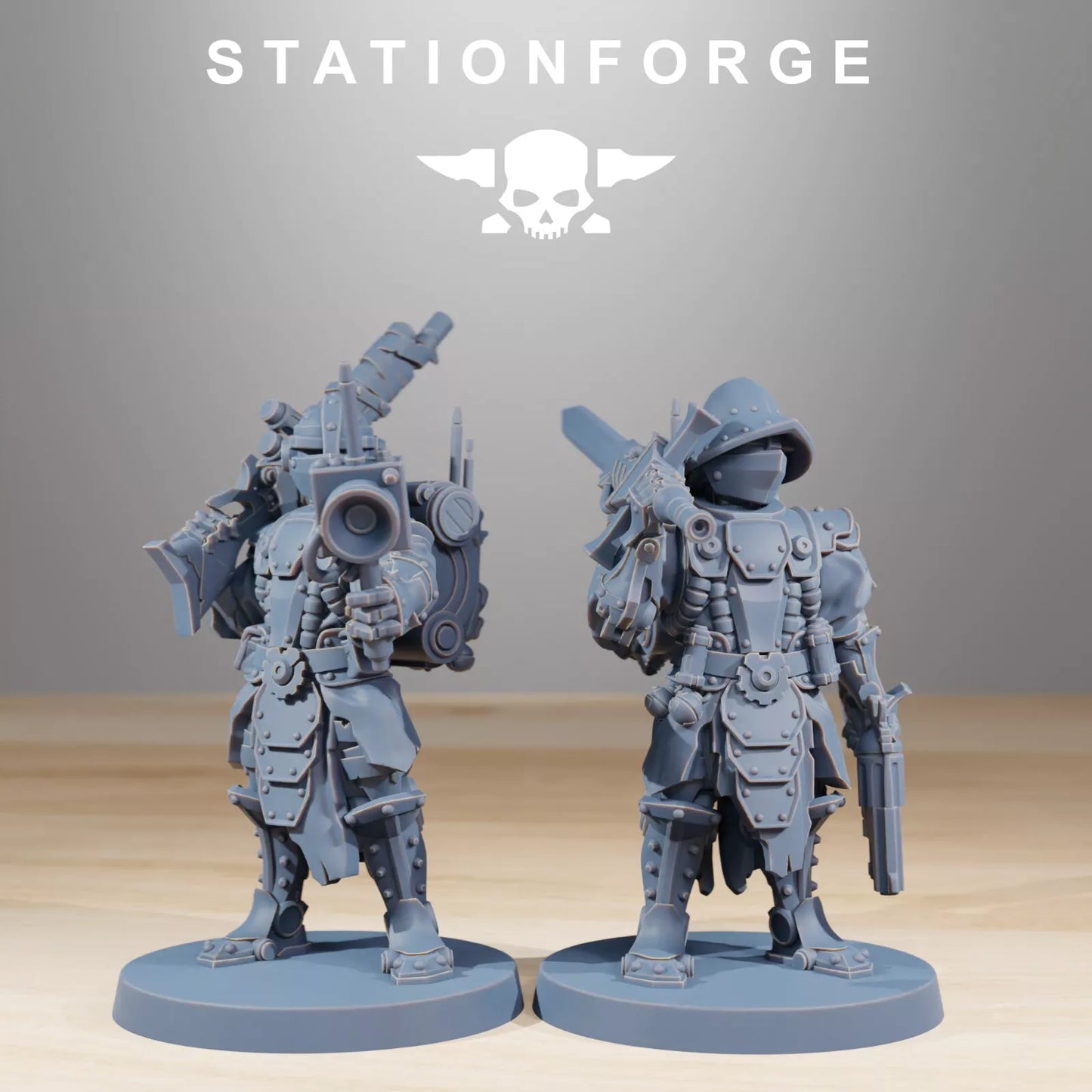 Frontliners Infantry, 10 Man Squad | Compatible with W40K/WG/SF